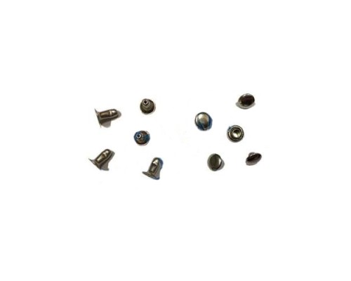 Rivet Perçin - 6mm, Nikel, 1000 Adet