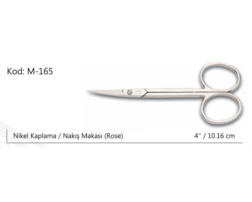 Rose Europe Nakış Makası Süper Kalite No:4 10,16 Cm