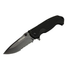 Schrade 5-1 Siyah Kamp çakı 20cm- Yarı Otomatik, Testere Detaylı, Kemerlikli