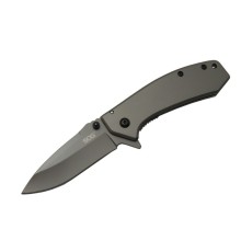 Sog 0286 Titanyum Lindos Kamp çakı 17 Cm - Metal Sap, Yarı Otomatik