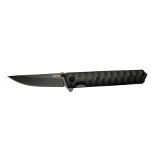 Sog Kendo 4010 Bk Siyah Kamp çakı 21cm - Yarı Otomatik, Metal Sap, Kılıflı, Kemerlikli