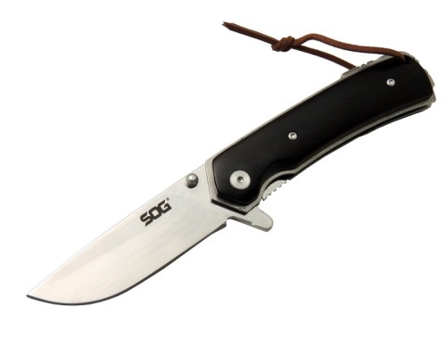 SOG Mogume WK401 Outdoor Kamp Çakı 18,5 cm - İpli Sap, Otomatik