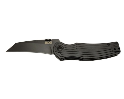 Sog Pinkerton 0689 Bk Siyah Kamp çakı 18cm - Yarı Otomatik, Kemerlikli, Kutulu