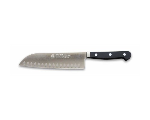 61950 - Sıcak Dövme Oluklu Santoku Şef Bıçağı 18 cm