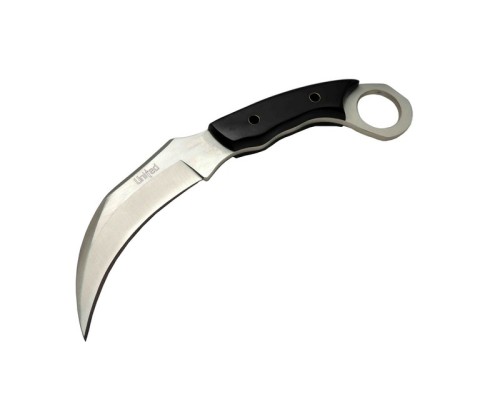 United Claw Cutter Karambit UK 1 Siyah Outdoor Bıçak 17cm - Kılıflı, Plastik Sap