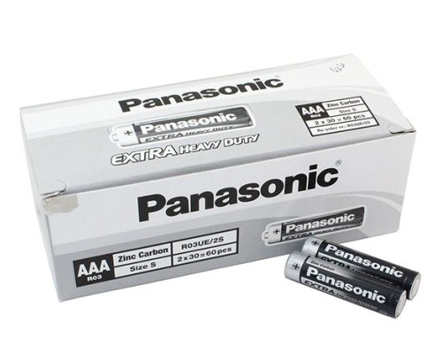 Panasonic Manganez İnce Kalem Aaa Pil 60'lı Paket