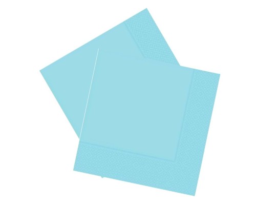 Açık Mavi çift Katlı Kağıt Peçete 20 Ade