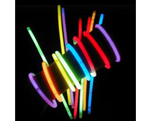 Glow Fosforlu Neon Bileklik 50 Adet