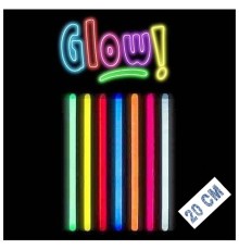 Karanlıkta Parlayan Fosforlu Glow Stick Kalın Çubuk 20 cm 1 Adet