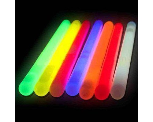 Karanlıkta Parlayan Fosforlu Glow Stick Kalın Çubuk 20 cm 1 Adet