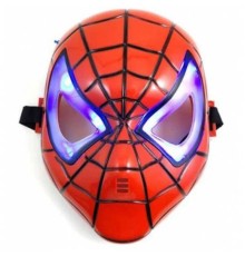 Led Işıklı Spiderman Örümcek Adam Maskesi