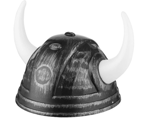 Viking Başlığı Asteriks Başlığı Gümüş Renk