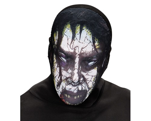 Kafaya Tam Geçmeli Bez Zombie Maskesi - Streç Korku Maskesi - 3D Baskılı Maske Model 6