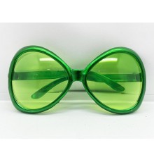 Yeşilçam Temalı Parti Gözlüğü Yeşil Renk 7x16 Cm