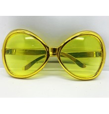 Yeşilçam Temalı Parti Gözlüğü Gold Renk 7x16 Cm
