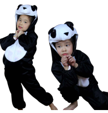 çocuk Panda Kostümü 6-7 Yaş 120 Cm