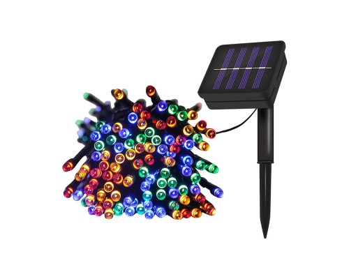 12m 100 Led Rgb Solar Mz3-004