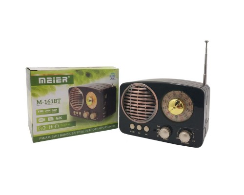 Meier M-161bt Bluetooth Fm/am/sw 3band Usb/tf/ Radyo