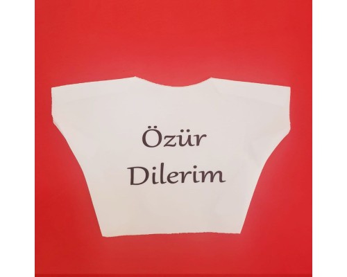 Özür Dilerim Yazılı Peluş Oyuncak Tişörtü