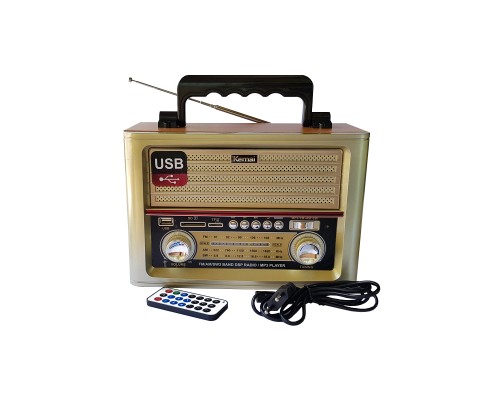 Kemai MD-1705BT Bluetooth Usb Sd Fm Nostaljik Görünümlü Radyo