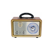 Meier M-110BT Nostaljik Retro Ahşap Bluetooth Fm Radyo