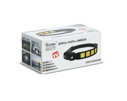 Sensörlü Cob XPG Led Kafa Lambası WT-066