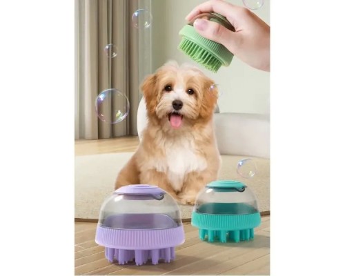 Çift Başlıklı Pet Banyo Fırçası