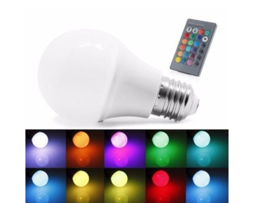 Rgb Led Ampül Lamba